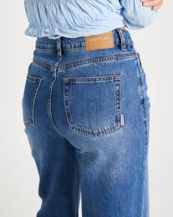 Demi Fold Hem Denim Jeans