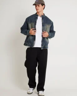 Denim Moto Jacket