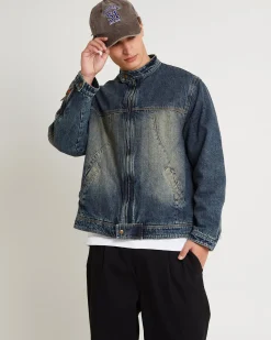 Denim Moto Jacket