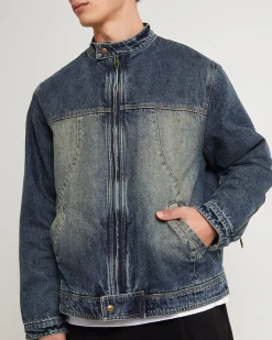 Denim Moto Jacket