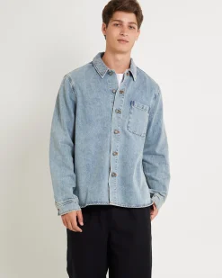 Denim Over Shirt