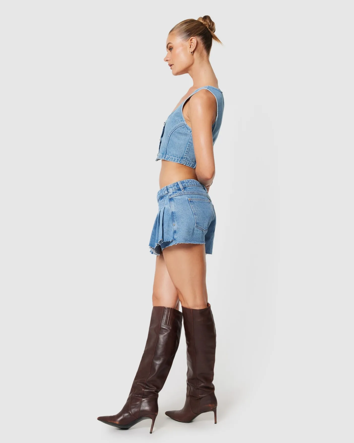 Denim Skort Gigi
