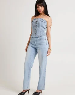 Desire Strapless Bustier Bae Fade