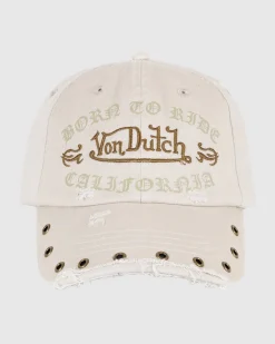 Destroyed Twill Dad Cap