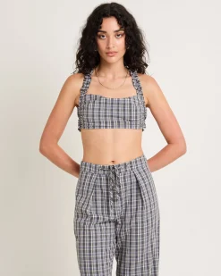 Dion Gathered Micro Top