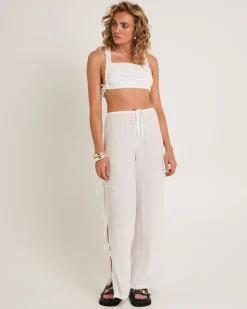 Dion Gathered Micro Top