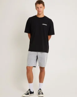 Distort T-Shirt Vintage Black