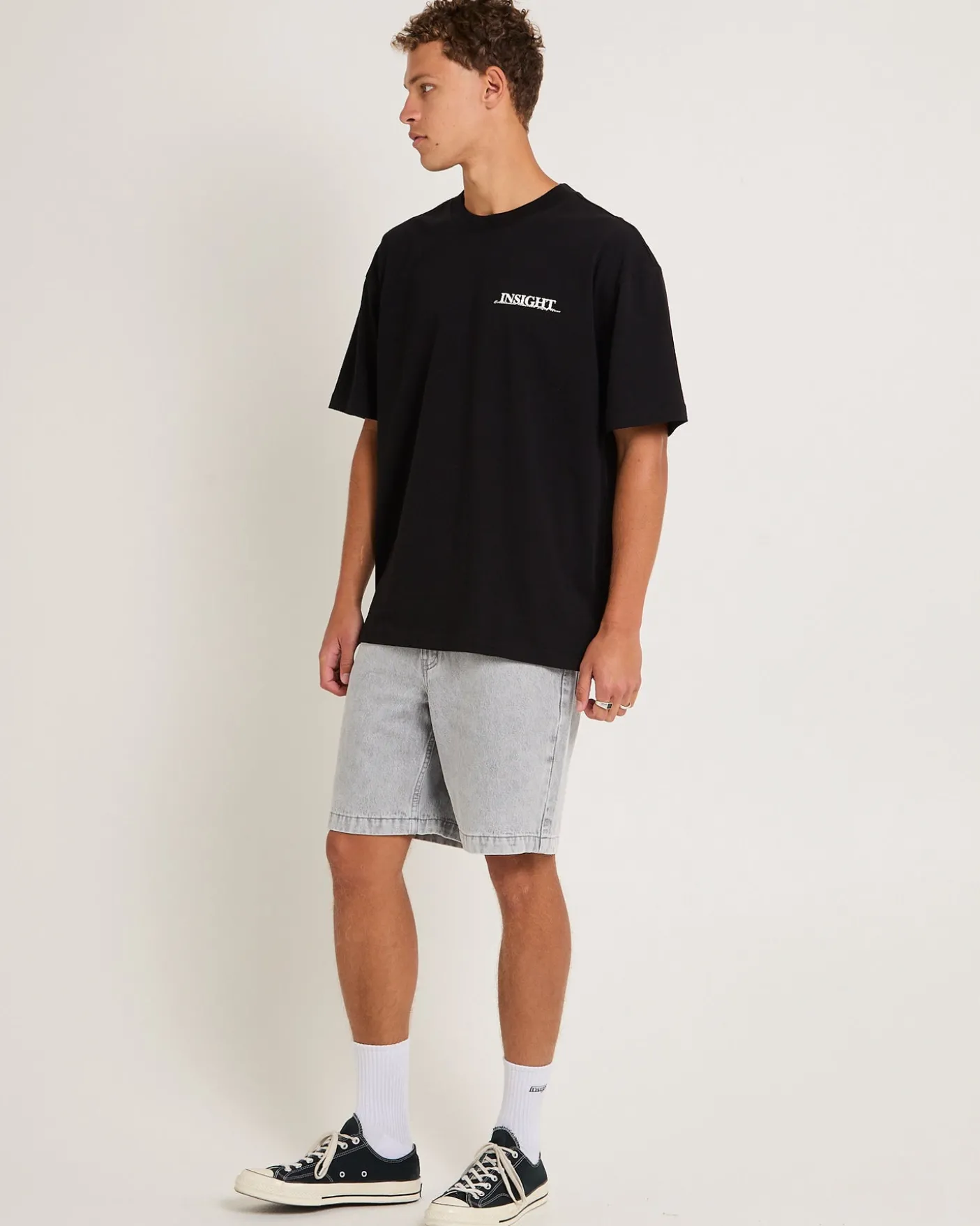 Distort T-Shirt Vintage Black