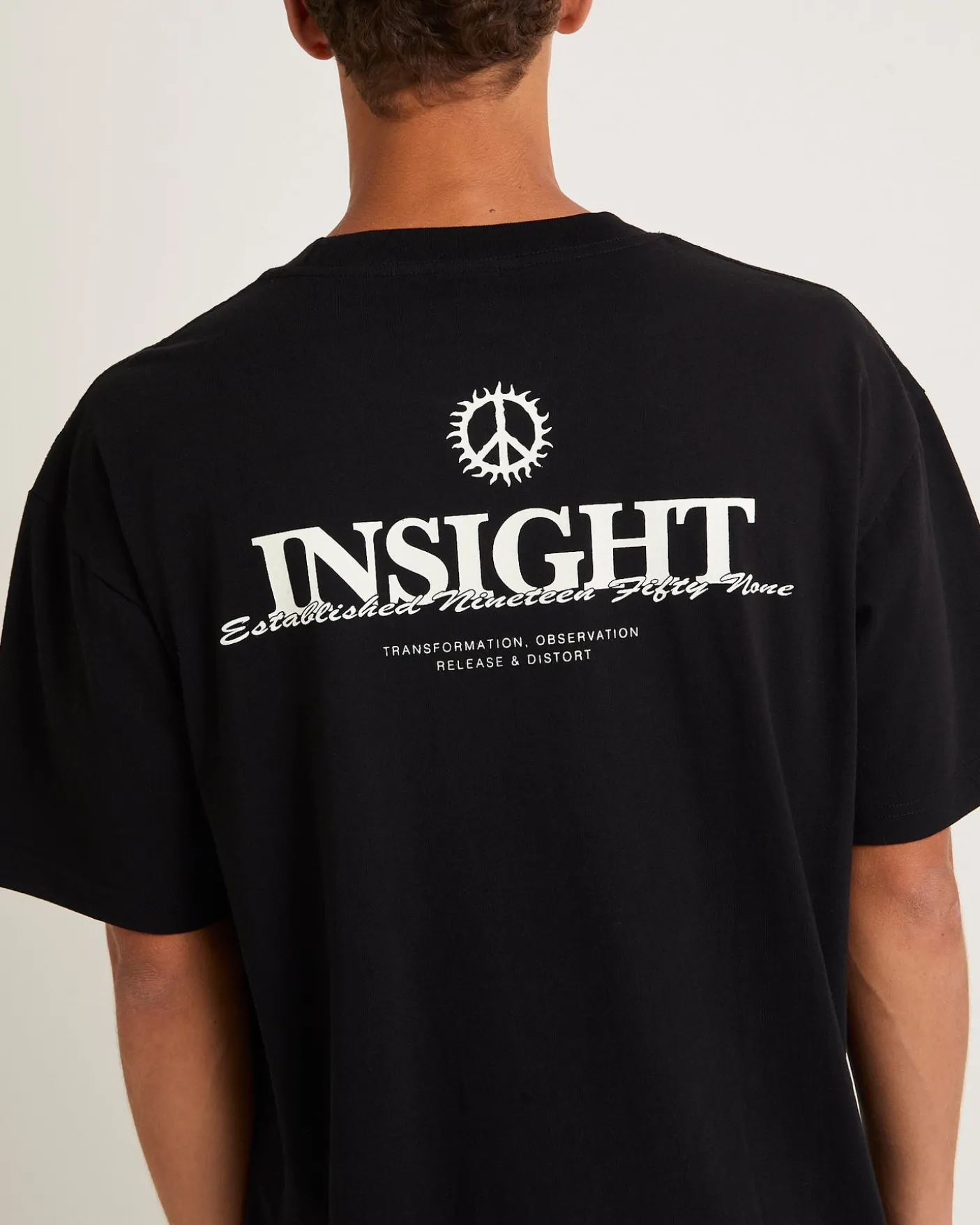 Distort T-Shirt Vintage Black