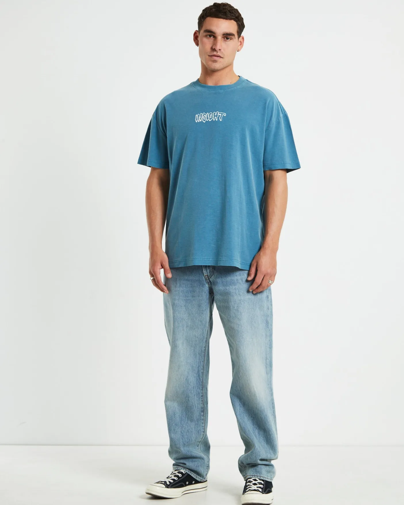 Dive Short Sleeve T-Shirt in Ocean Blue