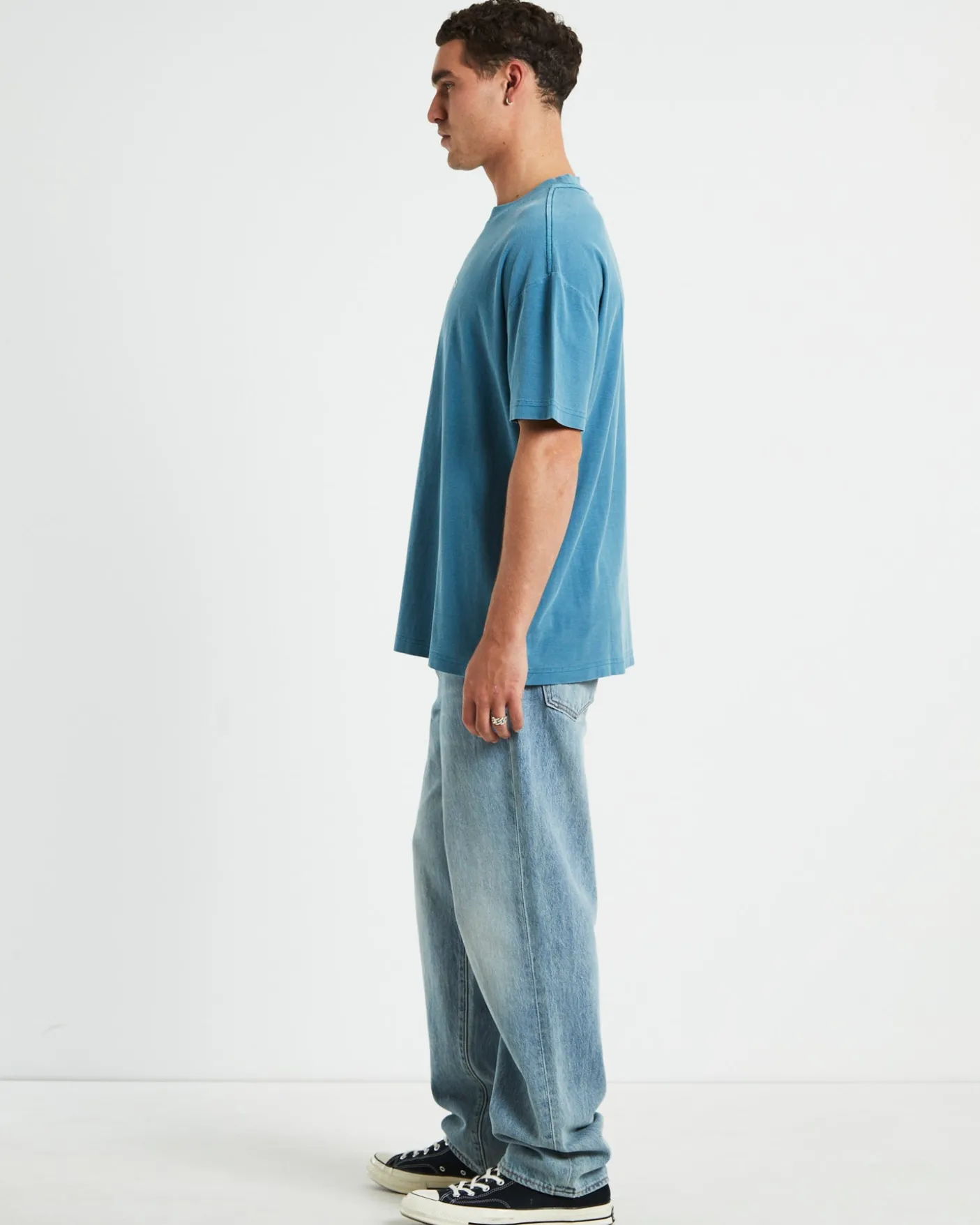 Dive Short Sleeve T-Shirt in Ocean Blue