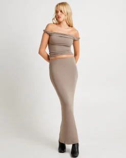 Dom Slinky Hipster Maxi Skirt