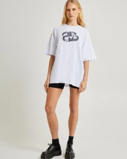 Dominoes Relaxed Short Sleeve T-Shirt White