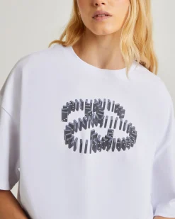 Dominoes Relaxed Short Sleeve T-Shirt White