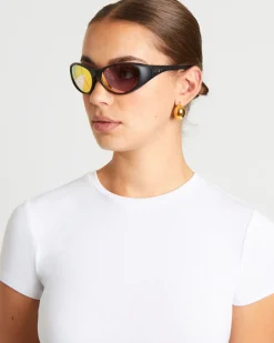 Dotcom Sunglasses in Black