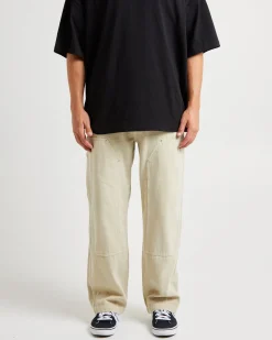 Double Knee Carpenter Pants Used Natural