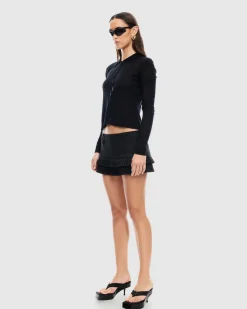 Double Ruffle Mini Skort