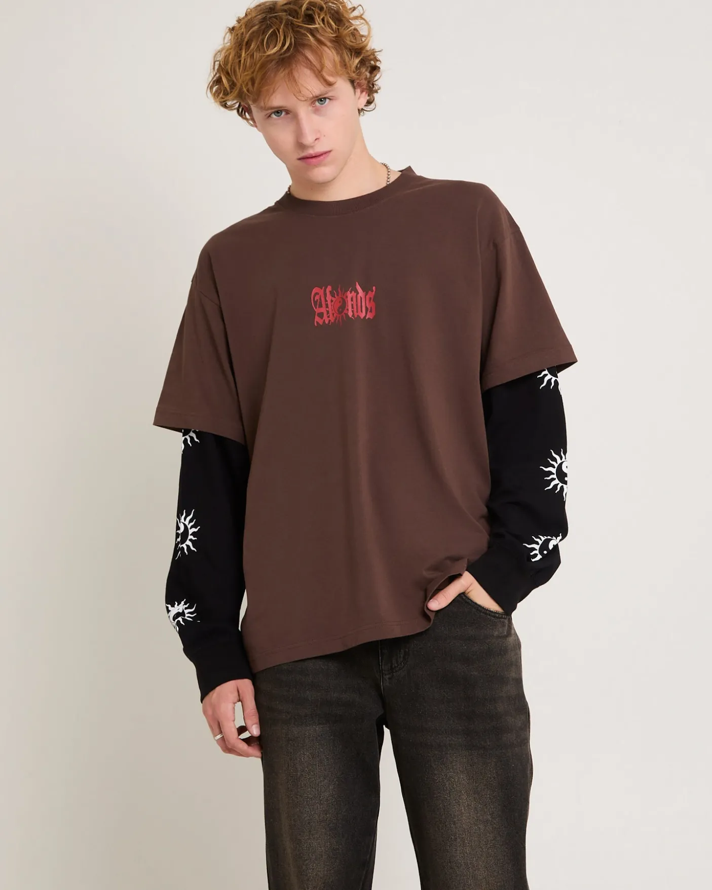 Double Trouble Layered Boxy T-Shirt