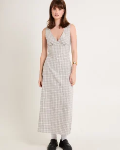 Drew Seersucker Maxi Dress