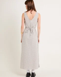 Drew Seersucker Maxi Dress