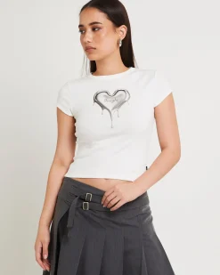 Dripping Heart Baby Tee