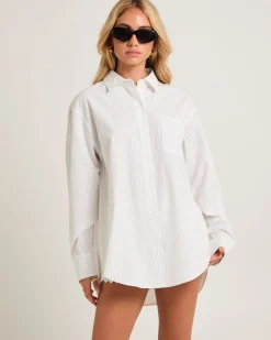 Dylan Stripe Poplin Shirt