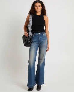 Eastcoast Flare Denim Jeans - Twilight