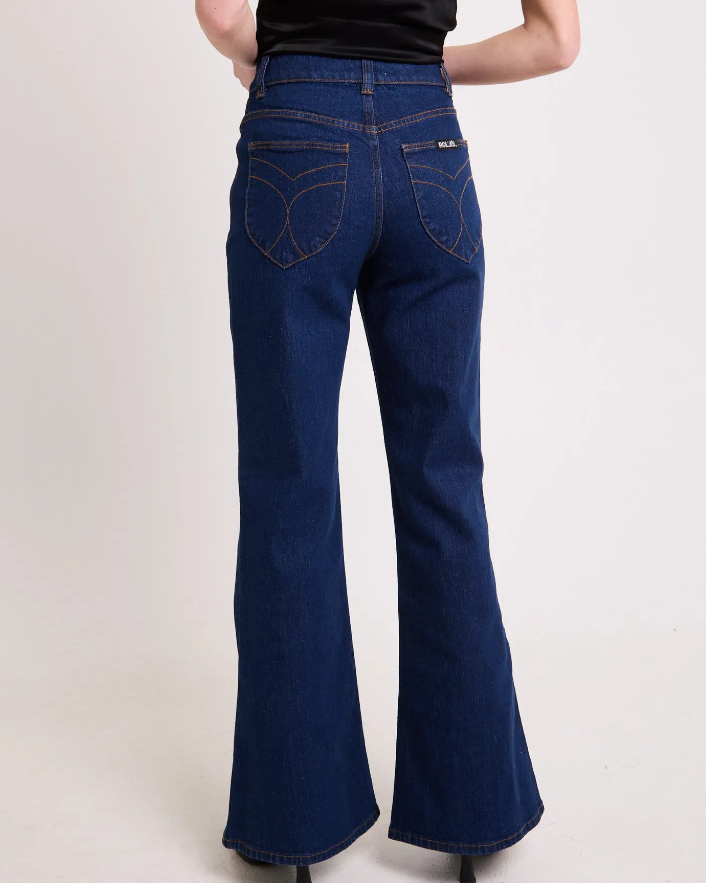 Eastcoast Flare Denim Jeans Celeste Riley Blue
