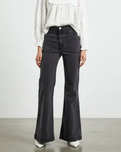 Eastcoast Flare Jeans Brad Black