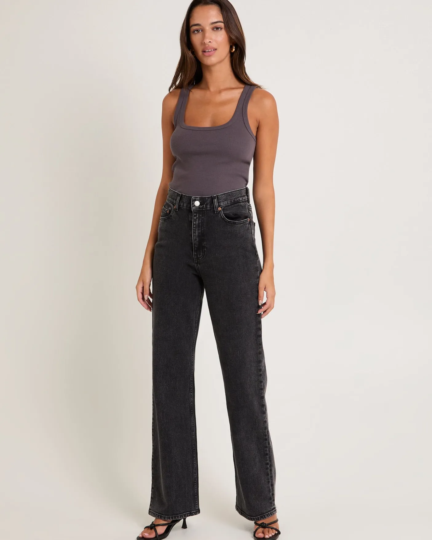 Echo Denim Jeans Tar Retro Black