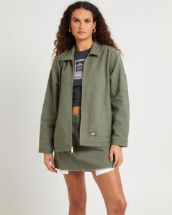 Eisenhower Lined Washed Canvas Jacket
