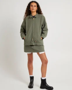 Eisenhower Lined Washed Canvas Jacket