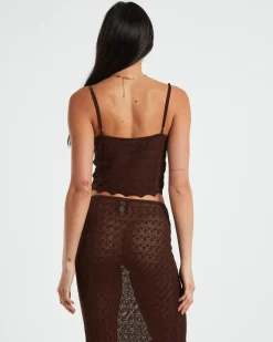 Eleanora Lace Knit Cami