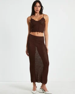 Eleanora Lace Knit Cami