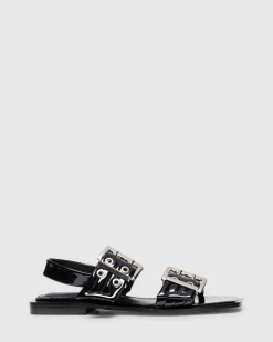 Elemental Slingback Flat Sandals