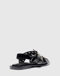 Elemental Slingback Flat Sandals