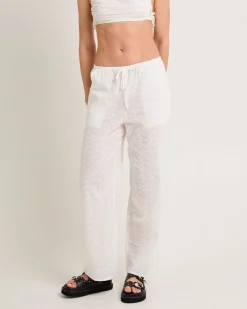 Elin Broderie Pants