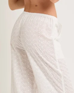 Elin Broderie Pants