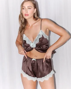 Elise Lace Sleep Shorts