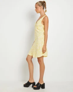 Eliza Mini Dress in Valerie Floral