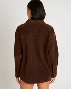 Elle Faux Suede Shirt