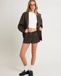 Elle Faux Suede Shorts