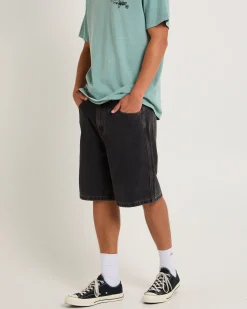 Emb Denim Standard Shorts