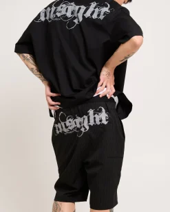 Essence Pinstripe Shorts