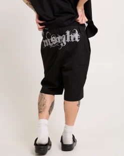 Essence Pinstripe Shorts