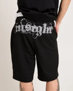 Essence Pinstripe Shorts