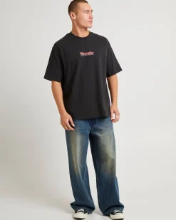 Everyday Slacker T-Shirt Worn Black
