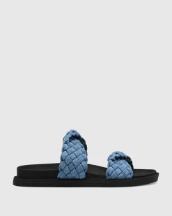Evil Slides in Blue Denim