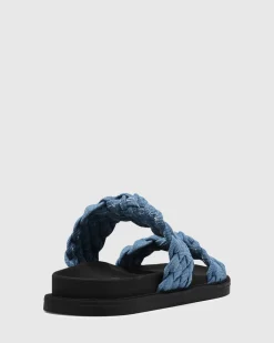 Evil Slides in Blue Denim