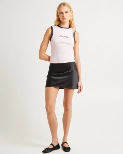 Fantasy Pointelle Tank Top Pink